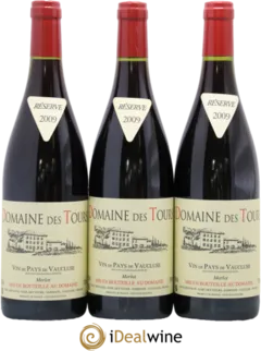 photo du vin Domaine des Tours Merlot