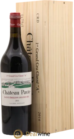 vue du vin Chateau Pavie