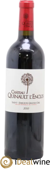 image du vin Quinault l’Enclos gr Cru
