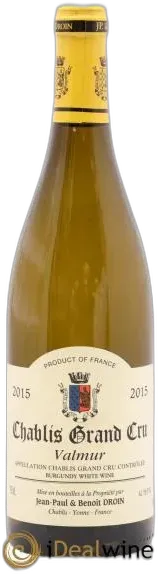 photo du vin Valmur