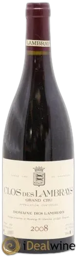 photo du vin Clos des Lambrays Grand Cru Domaine des Lambrays