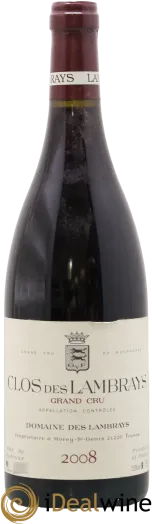 photo du vin Clos des Lambrays Grand Cru Domaine des Lambrays