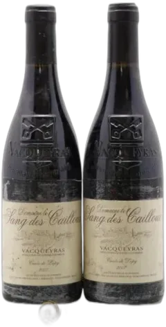photo du vin Vacqueyras Cuvée de Lopy Vieilles Vignes le Sang des Cailloux