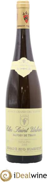 photo du vin Alsace Pinot Gris Grand Cru Rangen de Thann Clos Saint-Urbain Zind-Humbrecht