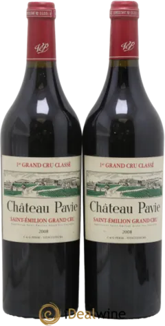 vue du vin Chateau Pavie