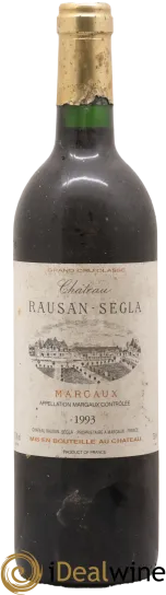 photo du vin Château Rauzan-Ségla