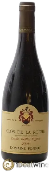 photo du vin Domaine Ponsot Clos de la Roche Grand Cru 'Cuvee Vieilles Vignes'