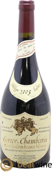 aperçu du vin Philippe Leclerc Gevrey Chambertin 1er Cru "Combe Aux Moines" 2016
