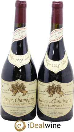aperçu du vin Philippe Leclerc Gevrey Chambertin 1er Cru "Combe Aux Moines" 2016