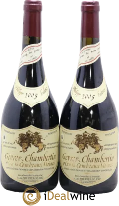 aperçu du vin Philippe Leclerc Gevrey Chambertin 1er Cru "Combe Aux Moines" 2016