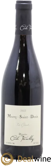 photo du vin Cecile Tremblay Morey Saint Dens en Tres Grands Girard