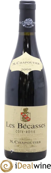 image du vin les Bécasses m Chapoutier