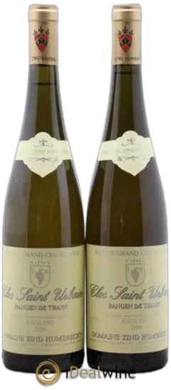 photo du vin Alsace Pinot Gris Grand Cru Rangen de Thann Clos Saint-Urbain Zind-Humbrecht