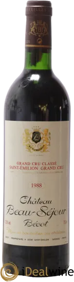 vue du vin Beau-Séjour Bécot