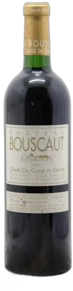 vue du vin Château Bouscaut