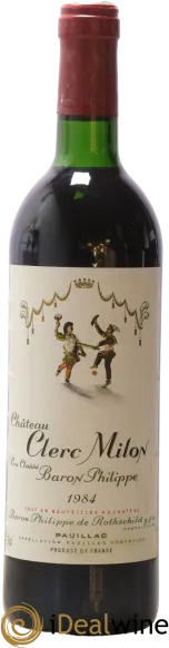 photo du vin Château Clerc Milon