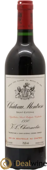 image du vin Château Montrose