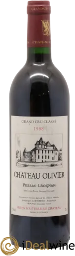 vue du vin Château Olivier