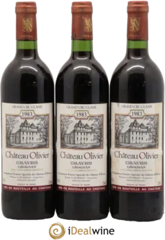 vue du vin Château Olivier