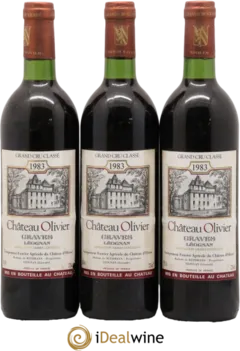 vue du vin Château Olivier