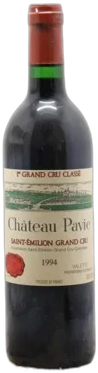 vue du vin Chateau Pavie