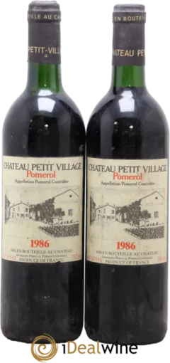 photo du vin Château Petit-Village