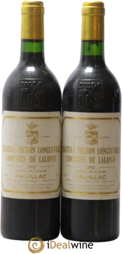 aperçu du vin Château Pichon Longueville Comtesse de Lalande