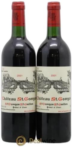 photo du vin Château Saint Georges Côte Pavie