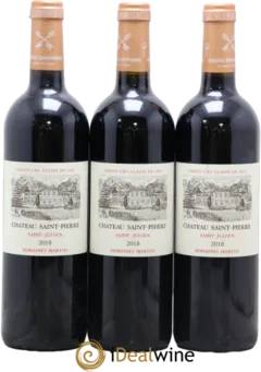 aperçu du vin Saint Pierre