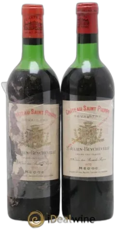 aperçu du vin Saint Pierre