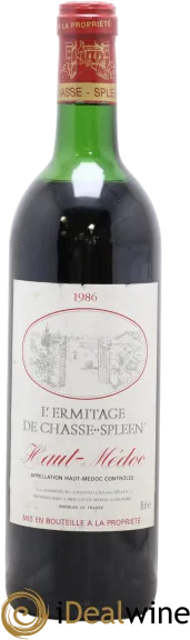 image du vin Heritage de Chasse Spleen
