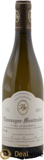 vue du vin Bachelet Ramonet Chassagne Montrachet 1er Cru Caillerets