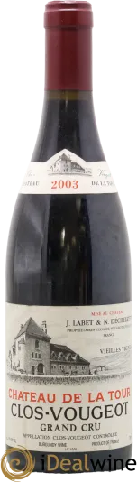 photo du vin Clos de Vougeot 'Vieilles Vignes'