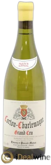 image du vin Corton Charlemagne Domaine Matrot