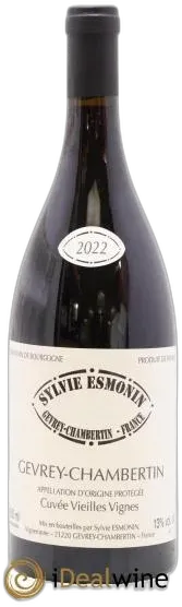 illustration du vin Sylvie Esmonin Gevrey Chambertin