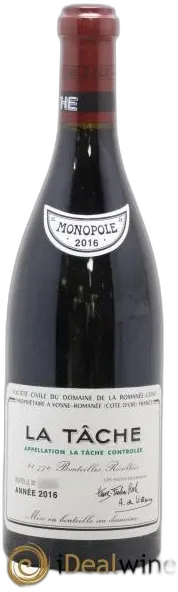 illustration du vin la Tâche