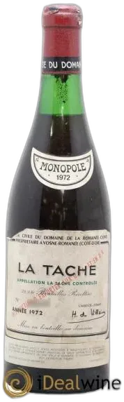 illustration du vin la Tâche