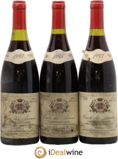 vue du vin Cuvées des Arcanes