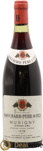 photo du vin Musigny Grand Cru