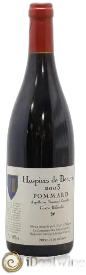 vue du vin Pommard Cuvée Raymond Cyrot