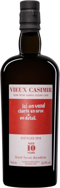 photos du vin Clairin Pur Cane Juice Haïtian Rhum "10 Ans Vieux Casimir" Small Batch