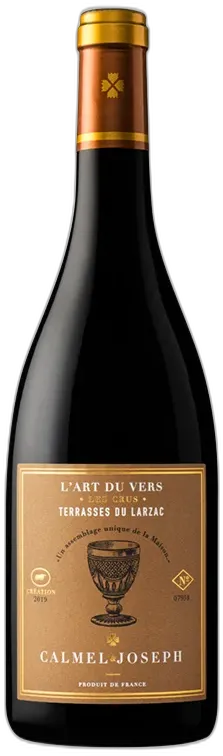 illustration du vin Domaine Calmel & Joseph les Terrasses du Larzac "l'Art du Vers"