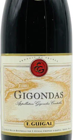 capture du vin E. Guigal Gigondas