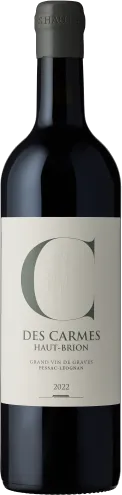 photo du vin Château les Carmes Haut-Brion