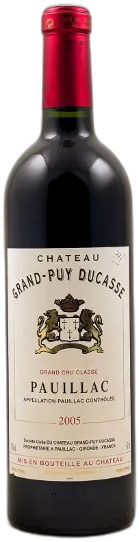 photo du vin Château Grand Puy Ducasse