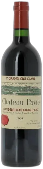 vue du vin Chateau Pavie