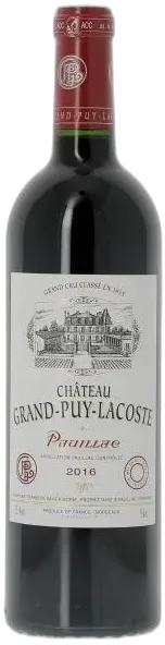 photo du vin Château Grand-Puy-Lacoste