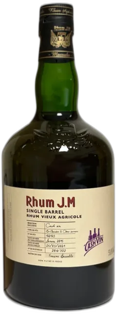 photo du vin jm Single Barrel - Rhum Vieux Agricole 6 Ans