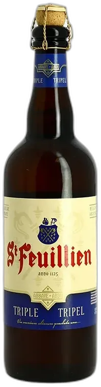 capture du vin st Feuillien Triple Bière d’Abbaye