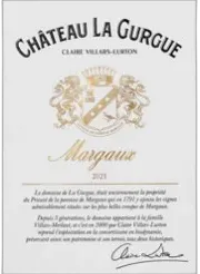 photo du vin Château la Gurgue